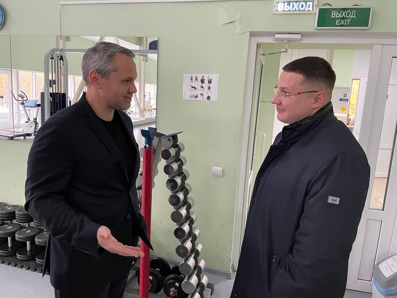 Депутат Мособлдумы Марк Черемисов посетил ФОК «ДЕЛЬФИН» в Ногинске