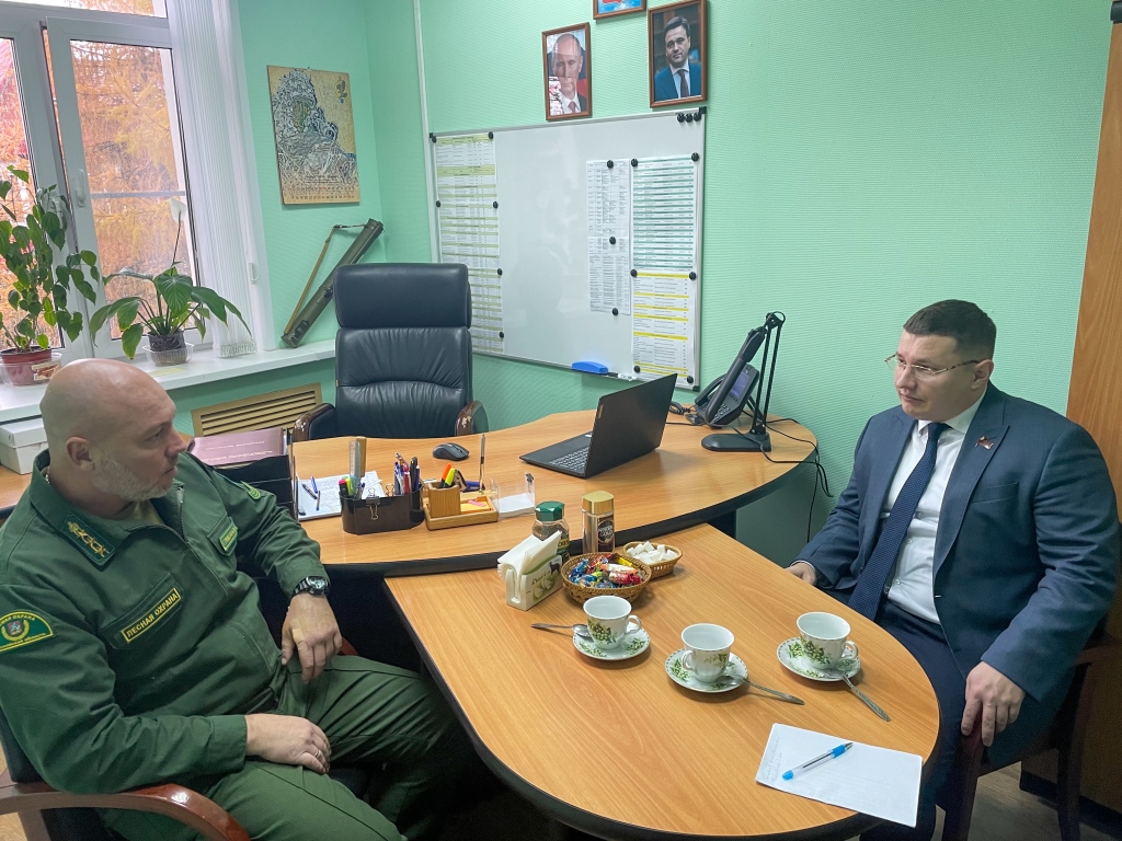 Депутат Мособлдумы Марк Черемисов посетил Ногинский филиал «Мособллес»