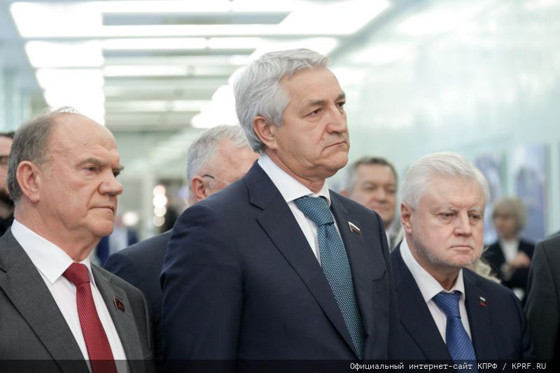 Г.А. Зюганов выступил на открытии выставки в Госдуме, посвященной 75-летию Федерального медико-биологического агентства