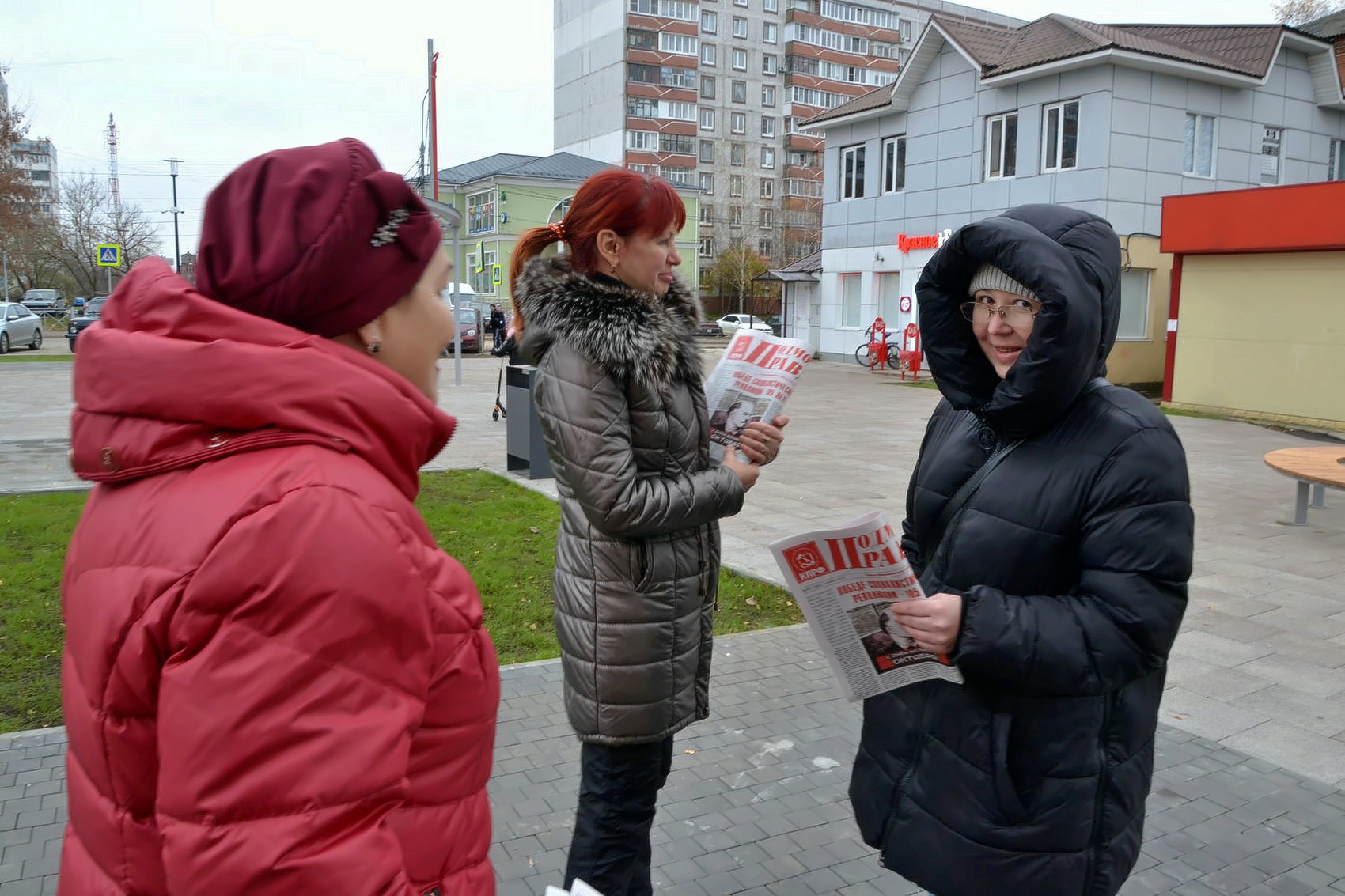 Коммунисты Озёр отметили 105-ю годовщину Великого Октября!