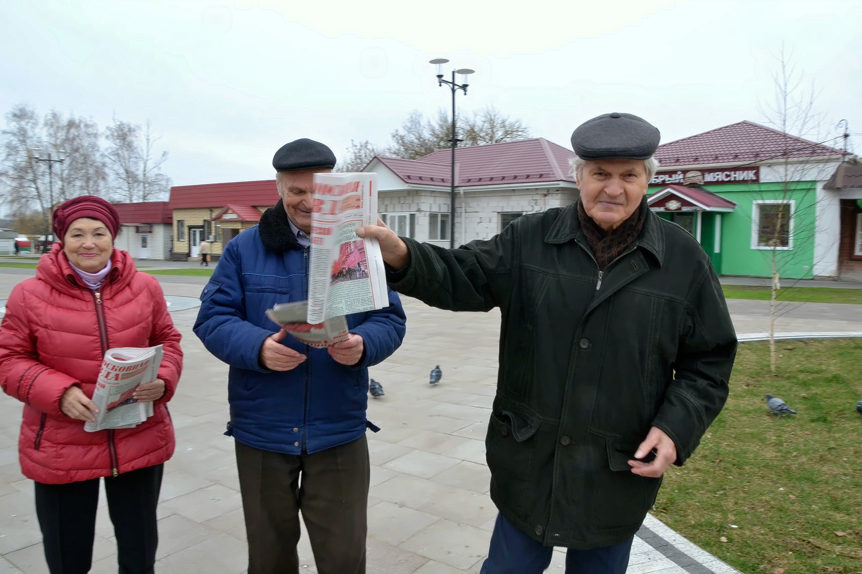 Коммунисты Озёр отметили 105-ю годовщину Великого Октября!