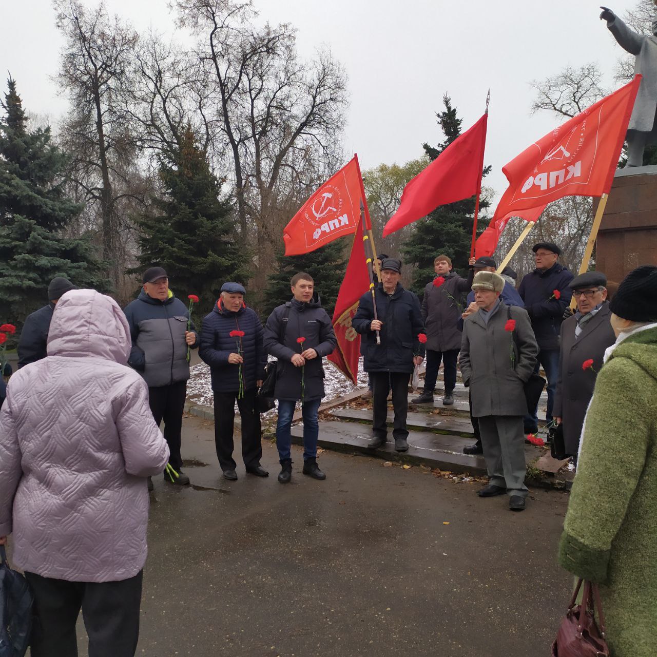 Коммунисты г.о. Орехово-Зуево отметили день Великого Октября