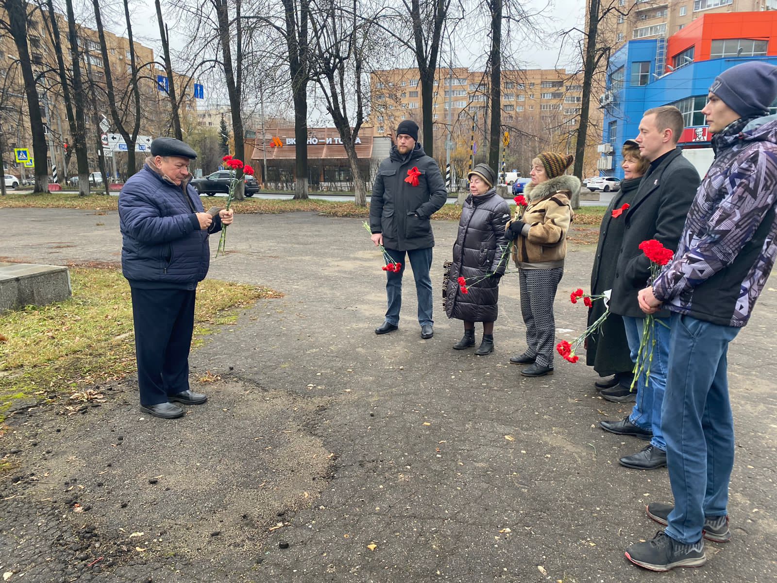 День Великой Октябрьской социалистической революции в Клину