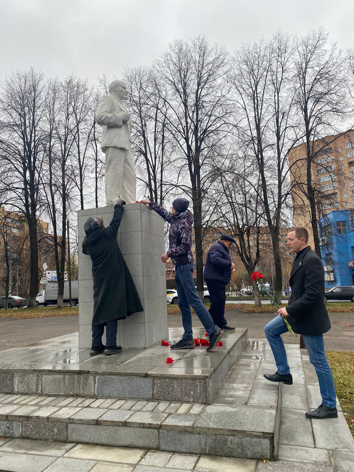 День Великой Октябрьской социалистической революции в Клину