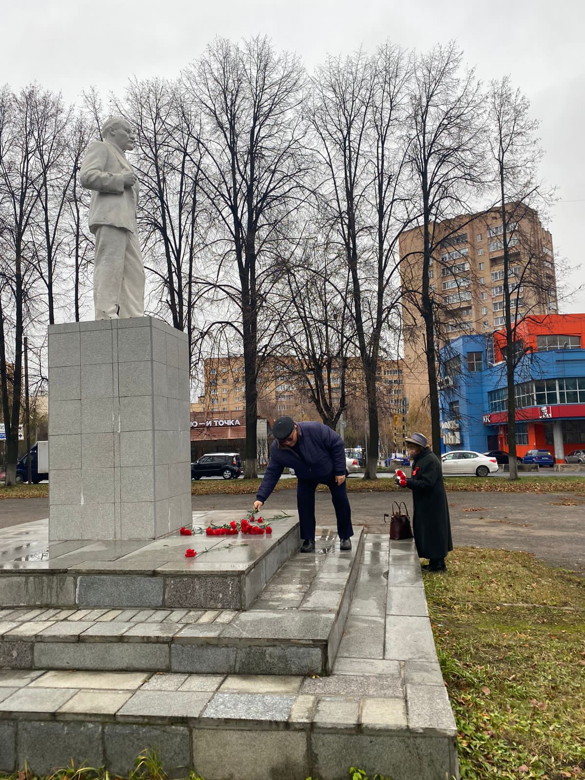 День Великой Октябрьской социалистической революции в Клину