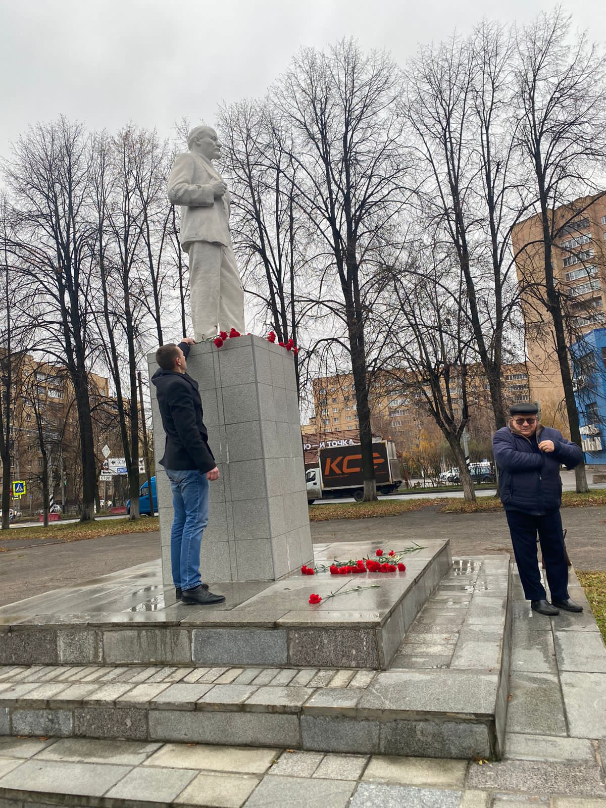День Великой Октябрьской социалистической революции в Клину