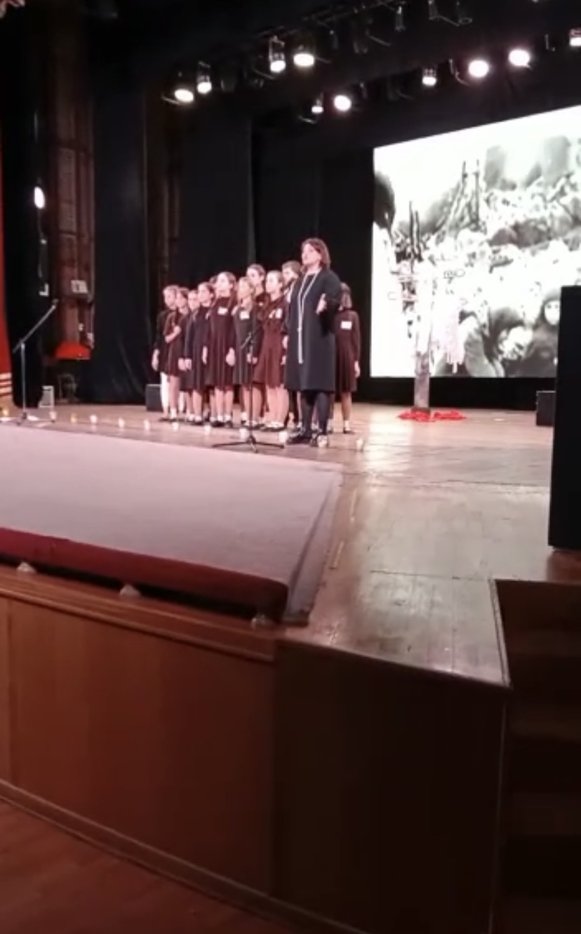 Спектакль «Детство, опалённое войной» прошёл в Королёве