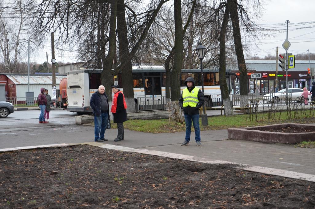 Сбор подписей в Ногинске