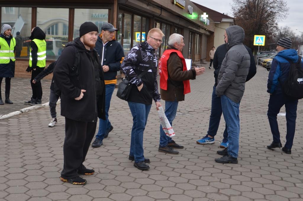 Сбор подписей в Ногинске