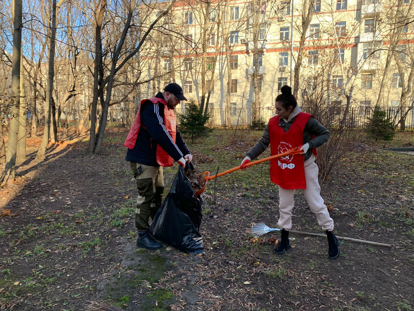 Комсомольский субботник в подмосковном Обкоме
