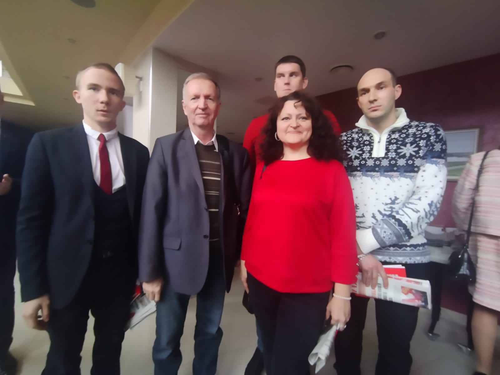 Делегация коммунистов Балашихи посетили V Пленум ЦК КПРФ