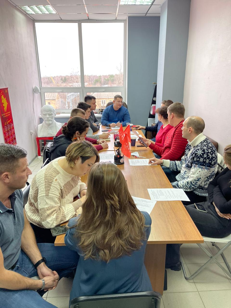В Балашихе состоялось очередное заседание представителей различных ППО КПРФ