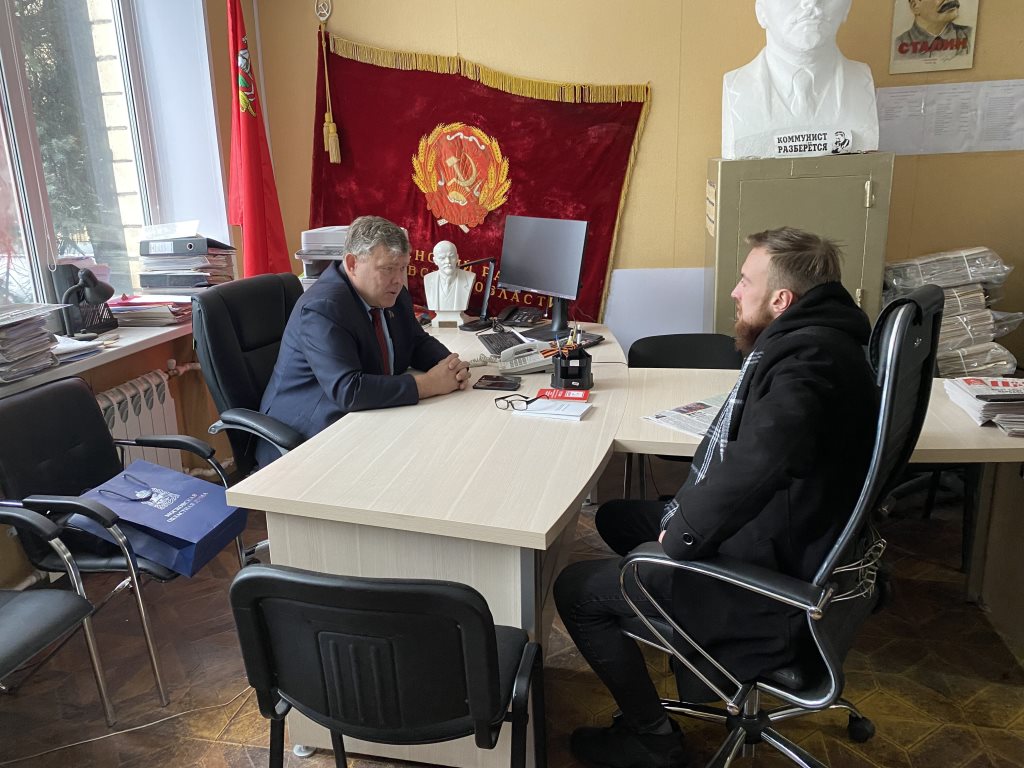 Депутат Мособлдумы от КПРФ Олег Емельянов провёл приём граждан