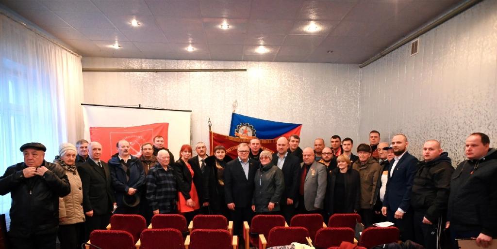 Руководитель фракции КПРФ в Мособлдуме Александр Наумов принял участие в отчётно-выборной конференции Коломенского ГК КПРФ