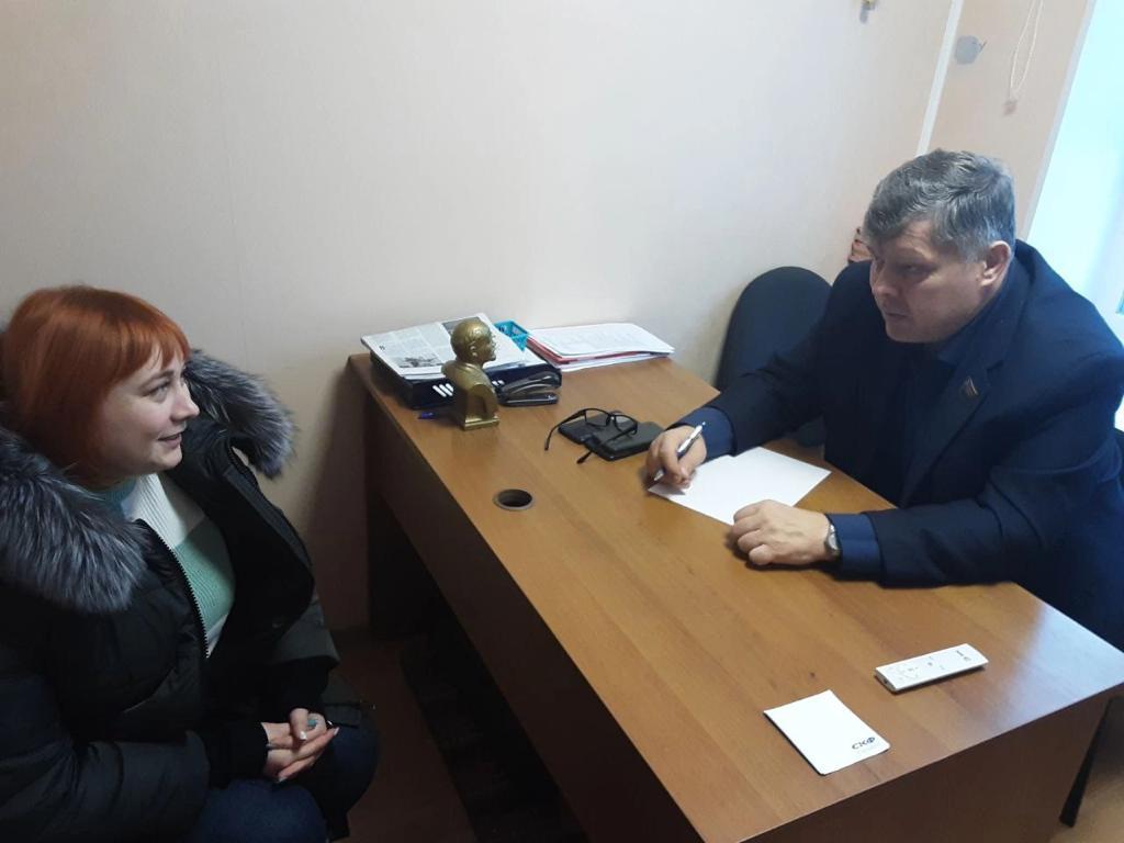 Депутат от КПРФ Олег Емельянов провёл приём граждан в городском округе Одинцово
