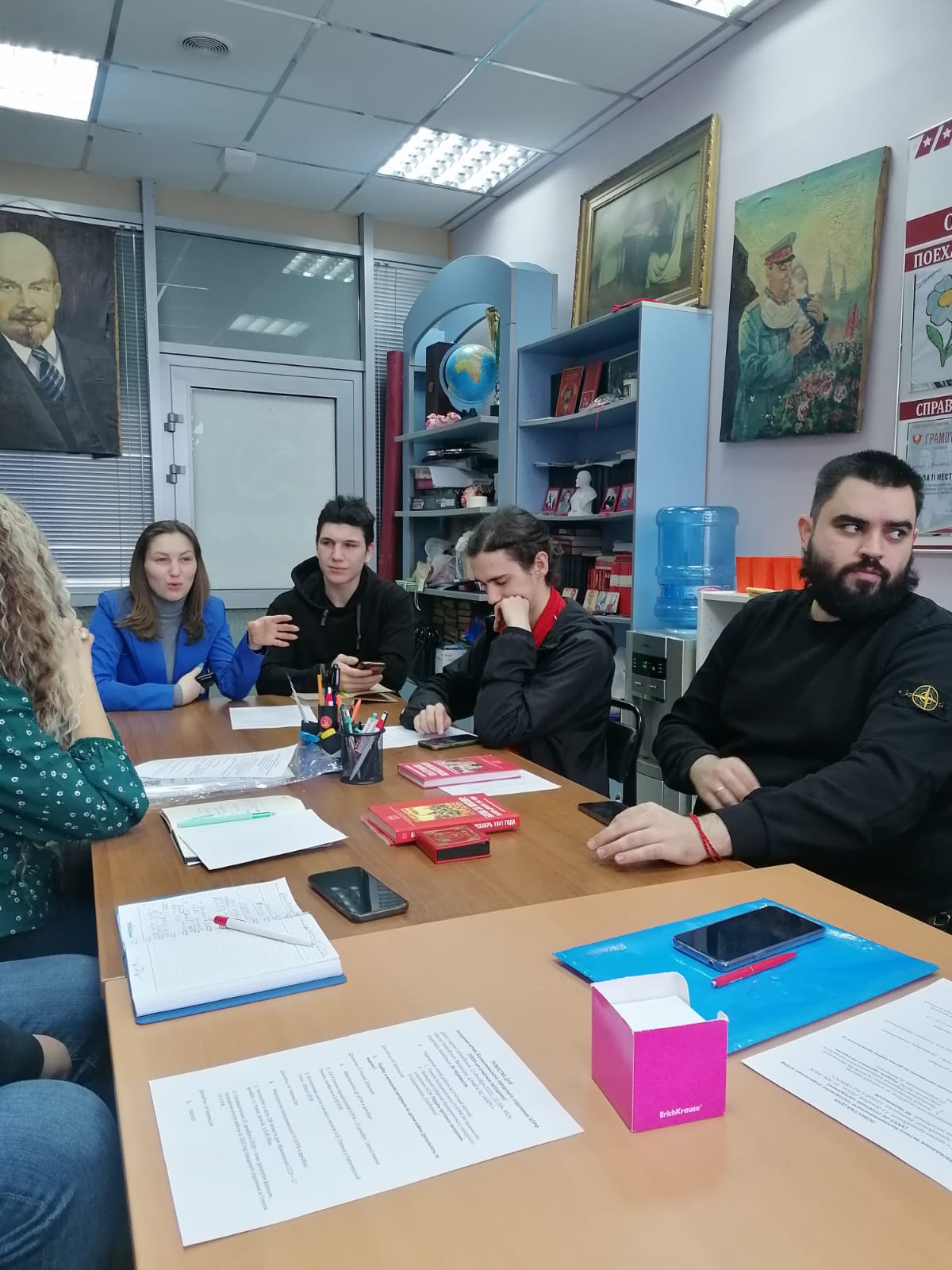 Еженедельное заседание представителей ППО Балашихинского городского отделения КПРФ