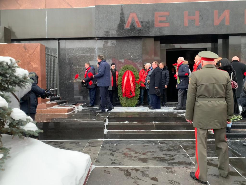В Москве прошла торжественная акция, посвященная 143-й годовщине со Дня рождения И.В. Сталина