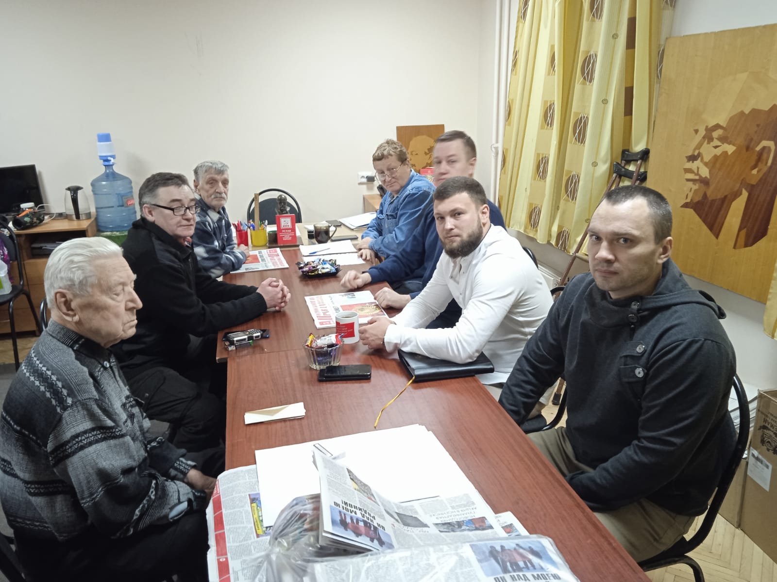 Состоялось заседание Бюро Химкинского ГК КПРФ