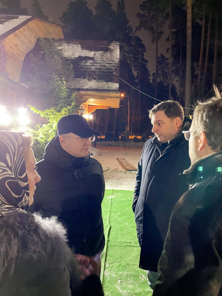 В преддверии святого праздника Крещение Господне депутат Мособлдумы Марк Черемисов осмотрел купели в Монино