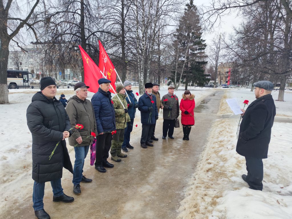 Жуковчане в память о Ленине