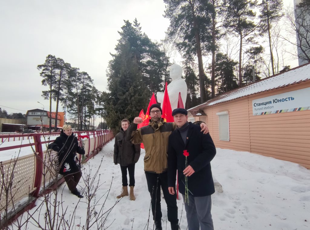 Жуковчане в память о Ленине
