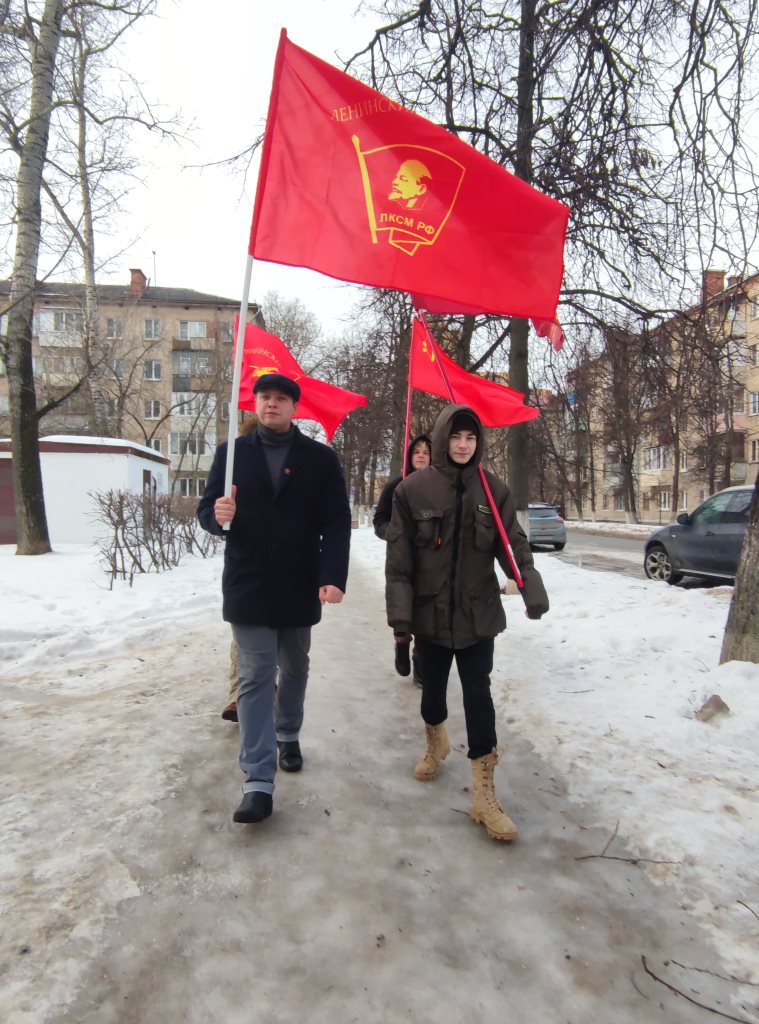 Жуковчане в память о Ленине