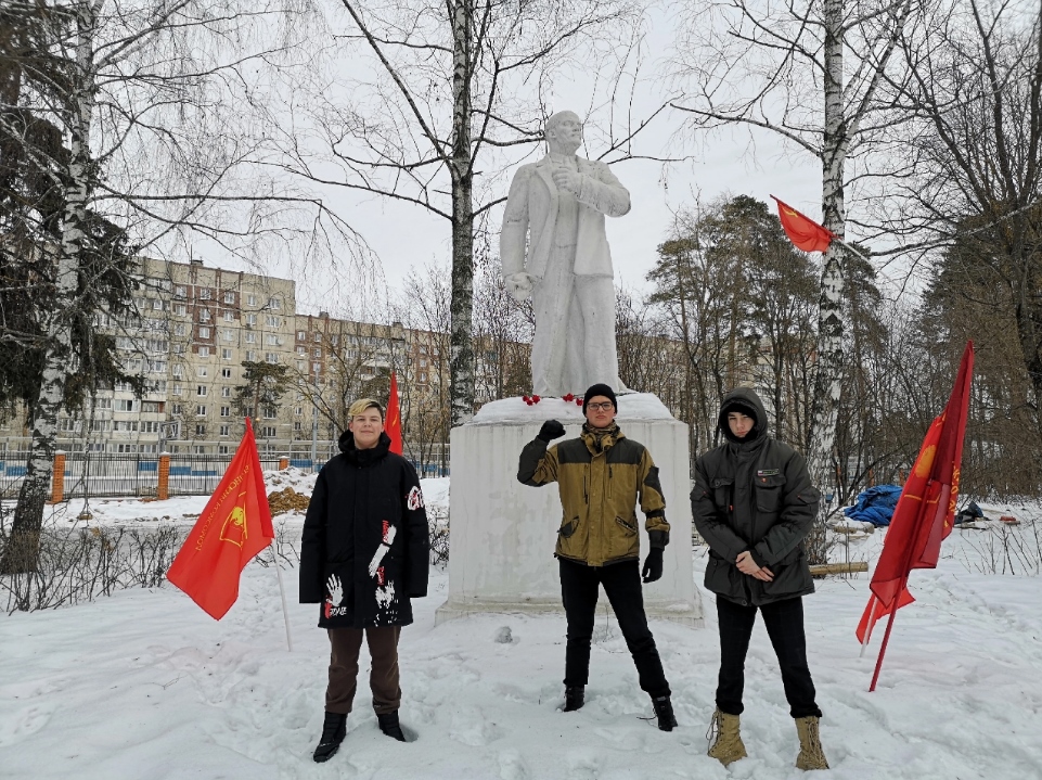 Жуковчане в память о Ленине