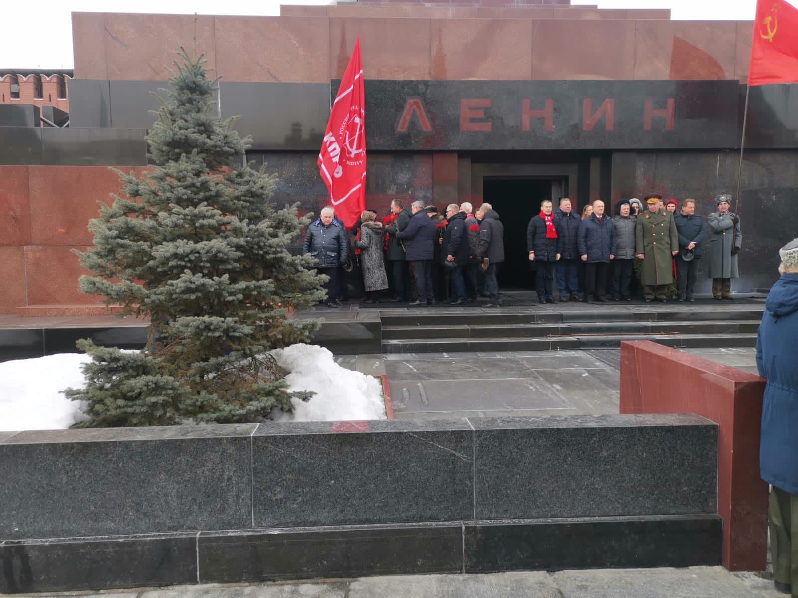 День памяти В.И. Ленина в Москве. Фоторепортаж