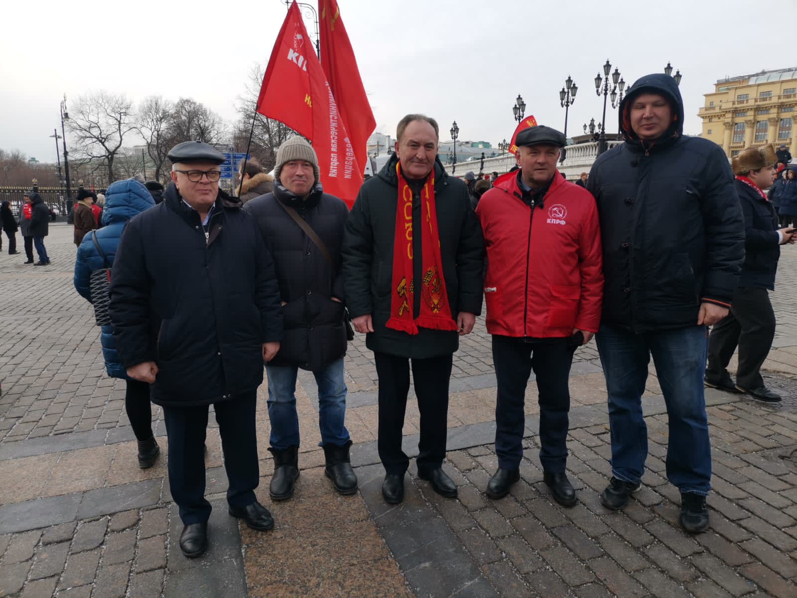 День памяти В.И. Ленина в Москве. Фоторепортаж