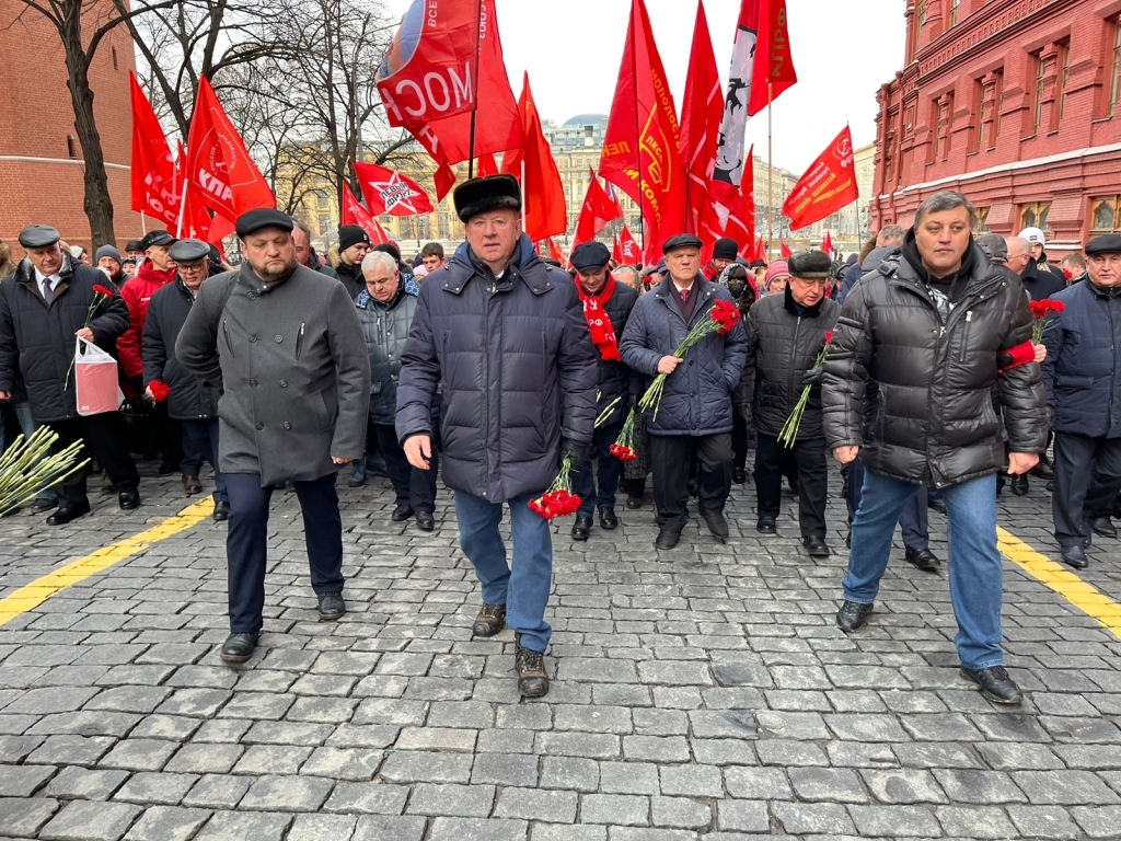 День памяти В.И. Ленина в Москве. Фоторепортаж
