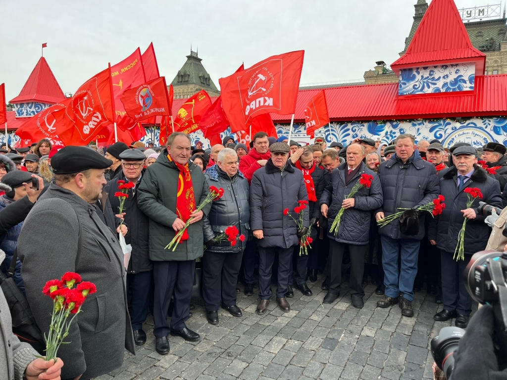 День памяти В.И. Ленина в Москве. Фоторепортаж