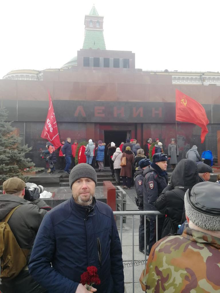 Клинские коммунисты почтили память вождя мирового пролетариата В.И. Ленина