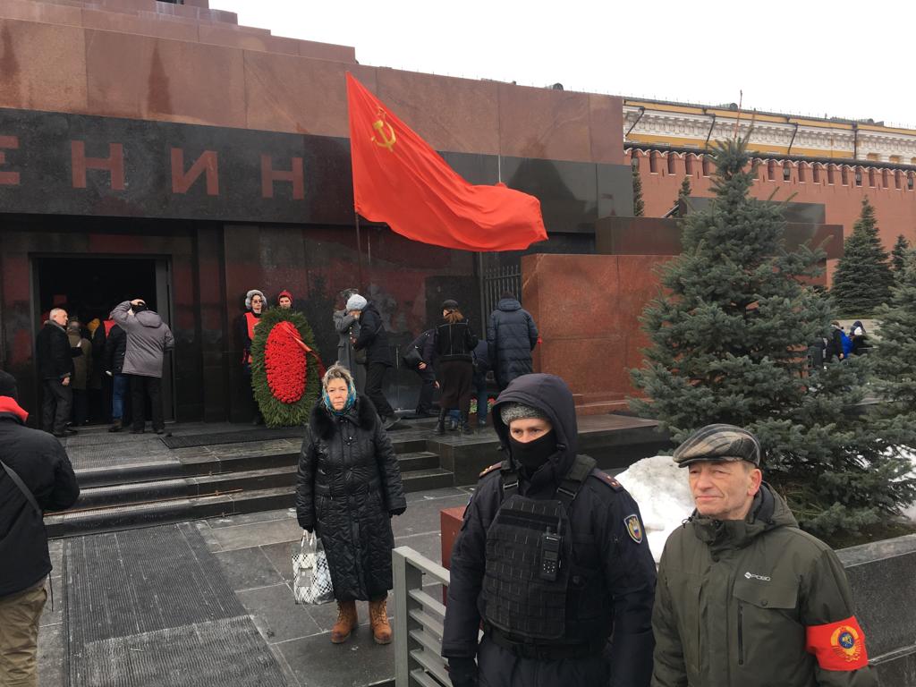 Клинские коммунисты почтили память вождя мирового пролетариата В.И. Ленина