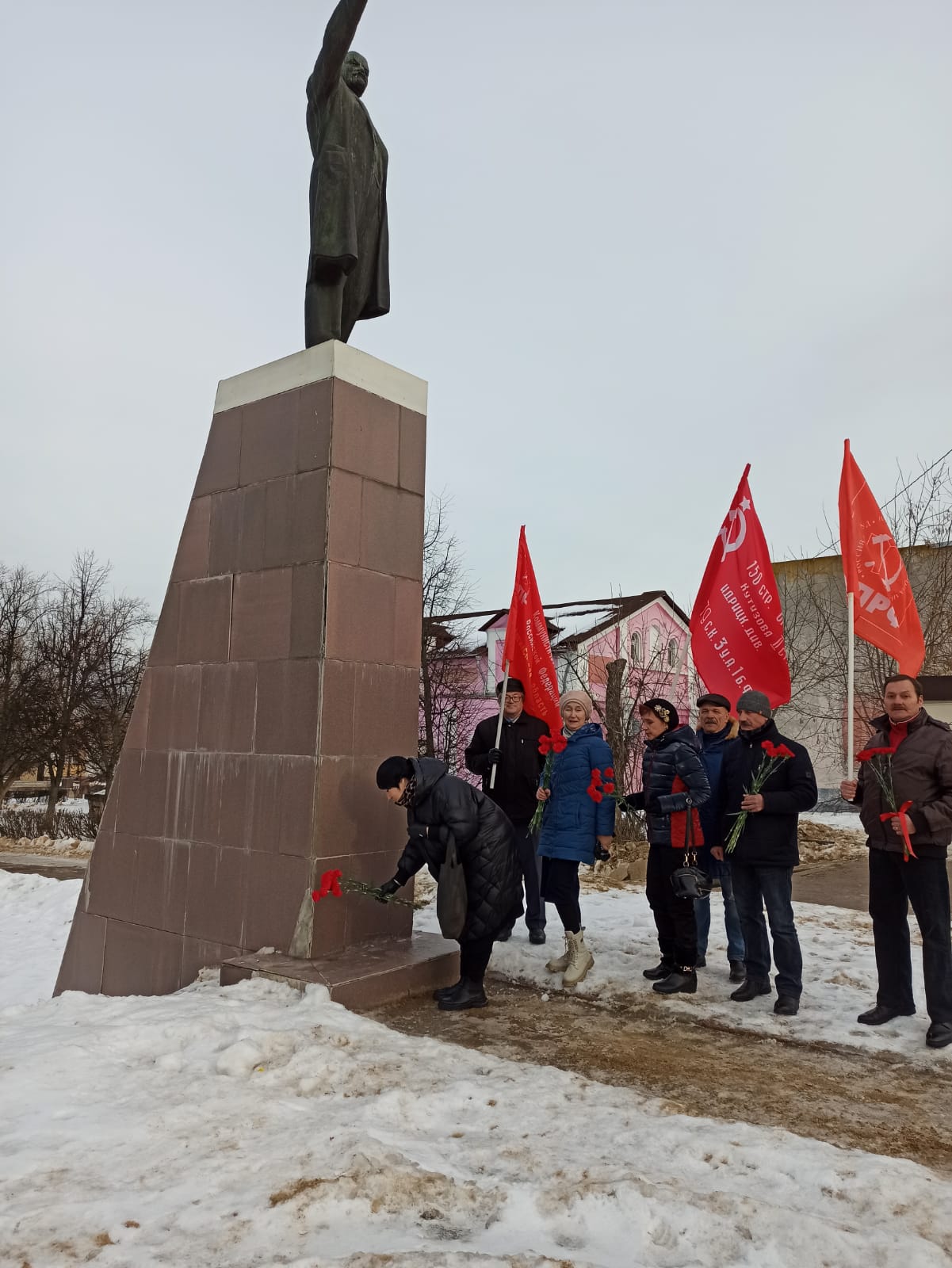 Возложение цветов в Ногинске