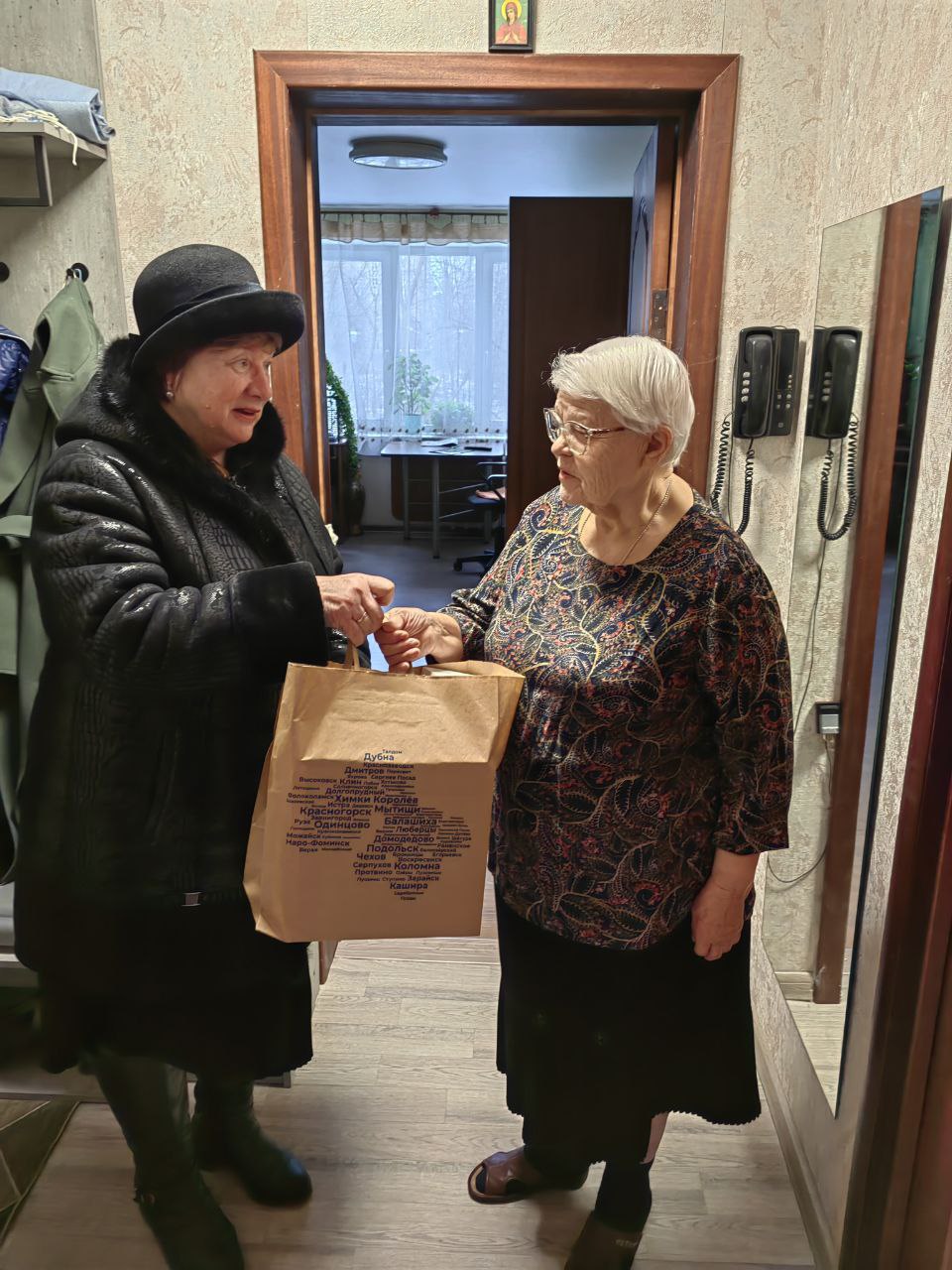 Депутат Московской Областной Думы от КПРФ Никитас Т.Е. поздравила блокадников, проживающих в г.о. Подольск