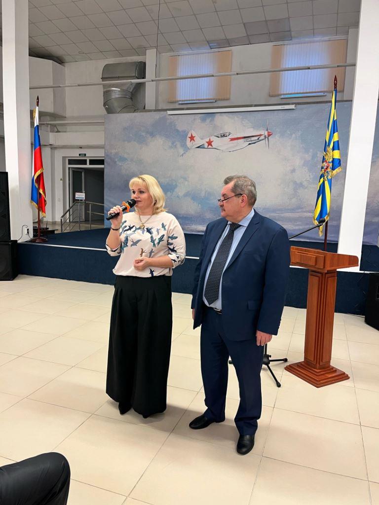 Подведение итогов о работе за год Музея ЦМ ВВС в Монино