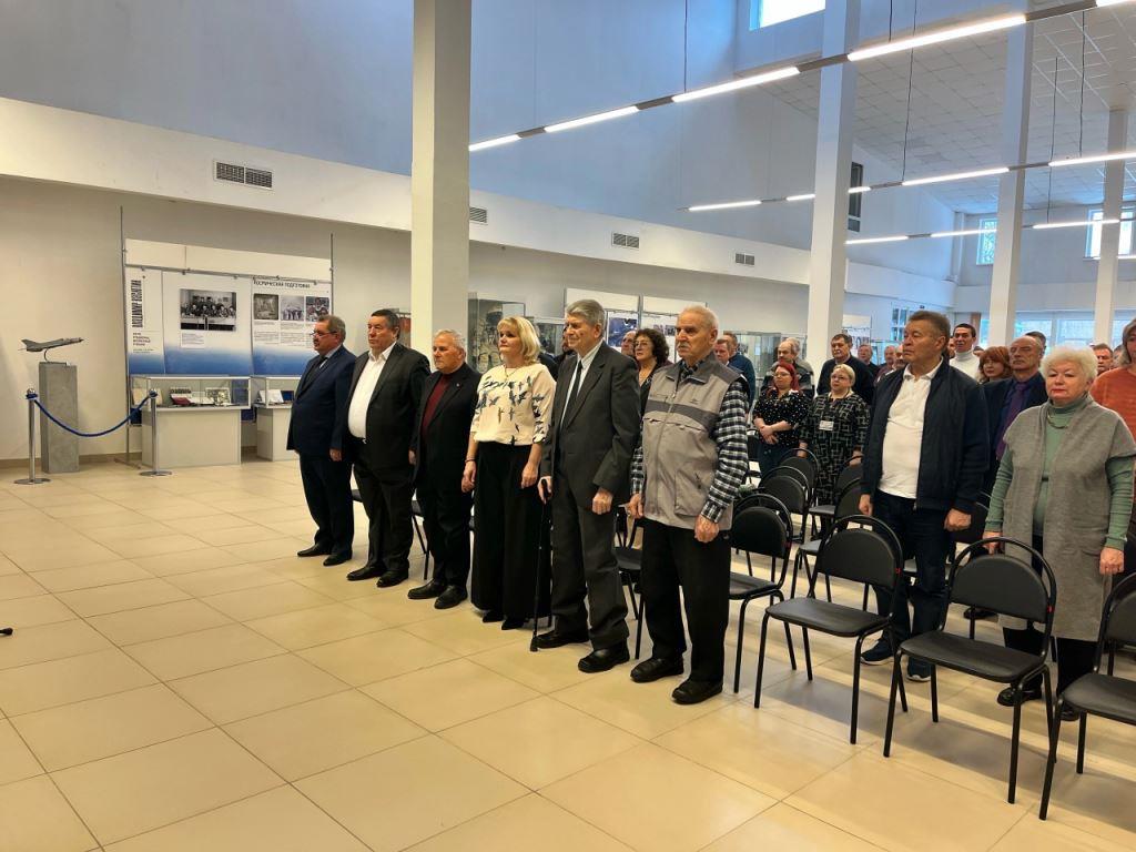 Подведение итогов о работе за год Музея ЦМ ВВС в Монино
