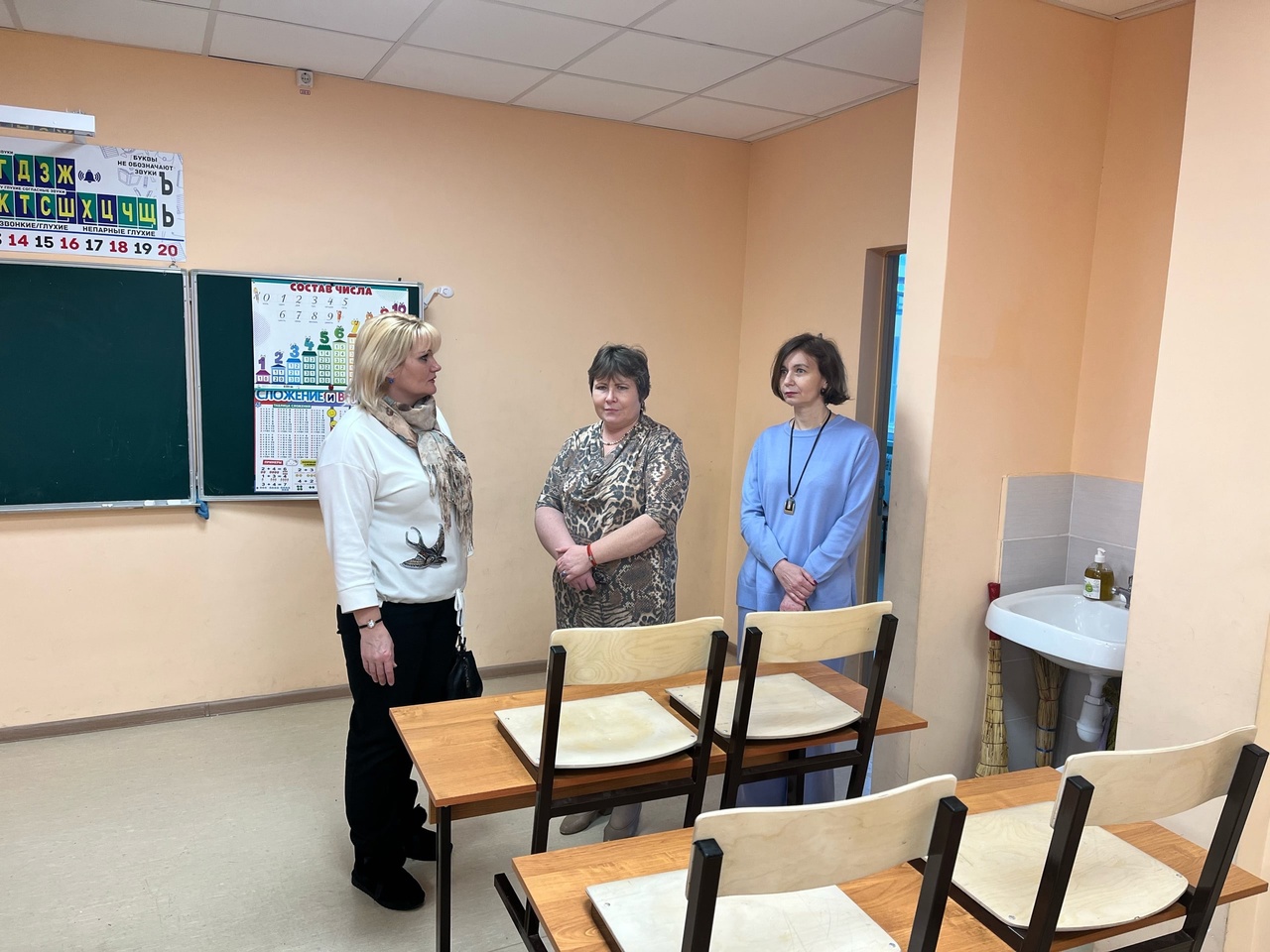Ремонт школы в п. Биокомбинат почти завершён