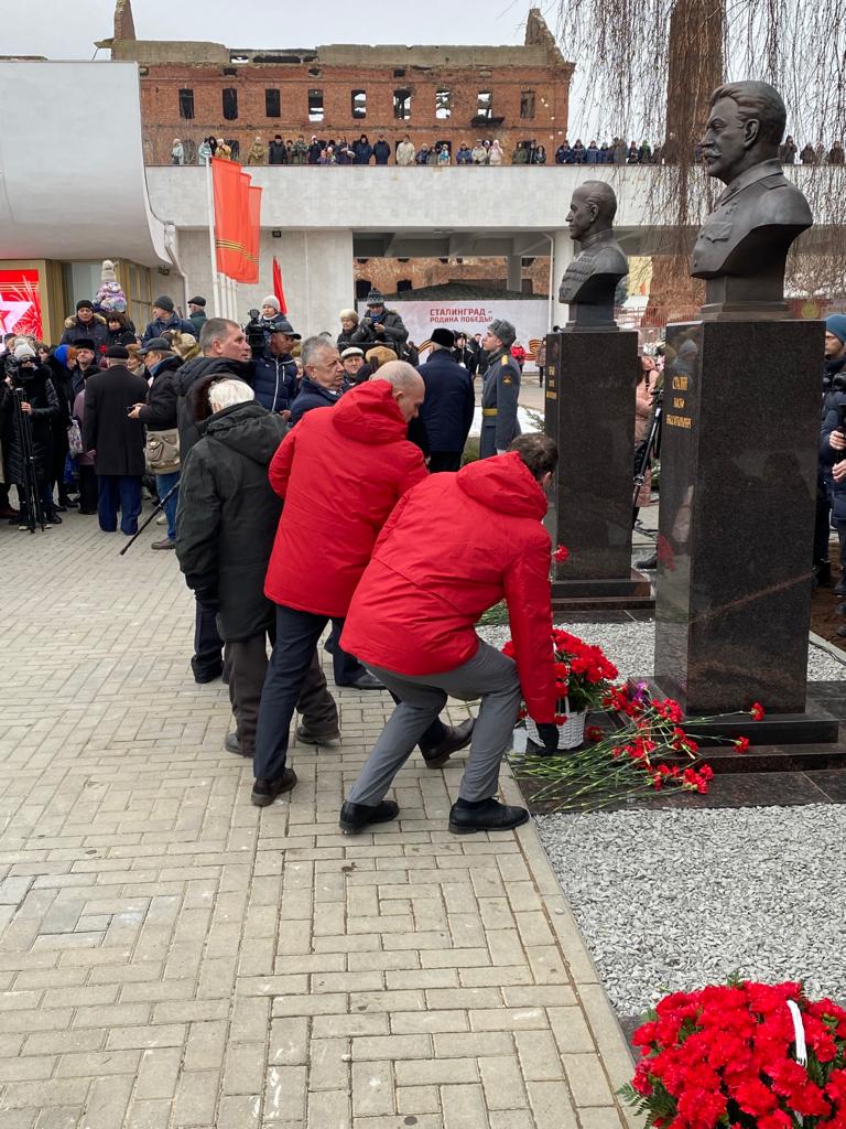 Информация об участии представителей МК КПРФ в мероприятиях в Сталинграде
