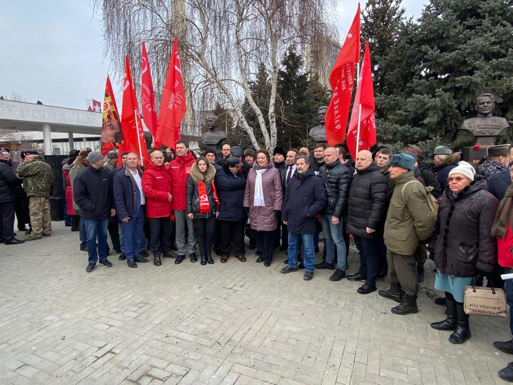 Информация об участии представителей МК КПРФ в мероприятиях в Сталинграде