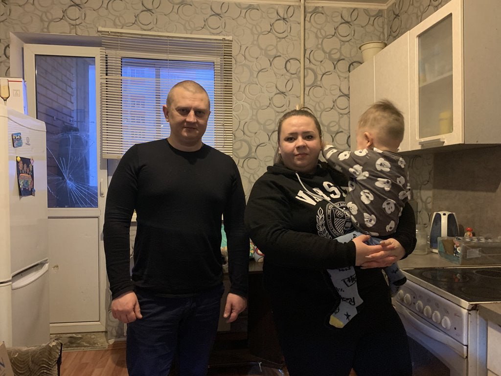 Депутат Фрязино фракции КПРФ Коночев Алексей встретился с семьёй мобилизованного