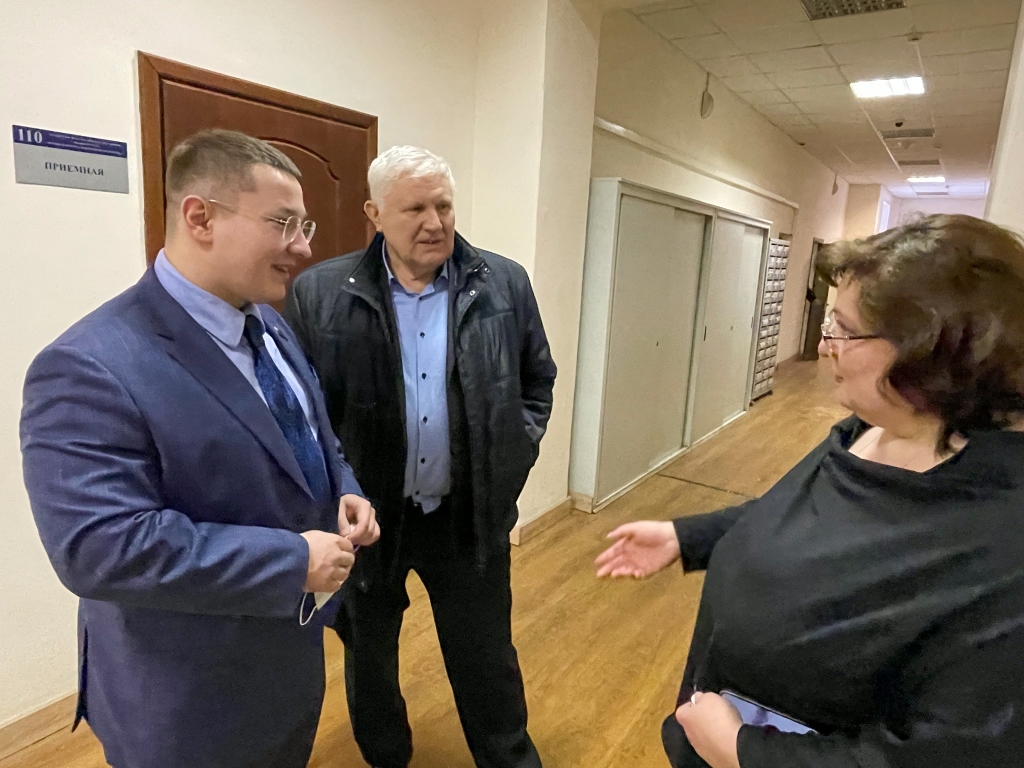 Депутат Мособлдумы Марк Черемисов с рабочим визитом посетил Ногинскую ЦРБ