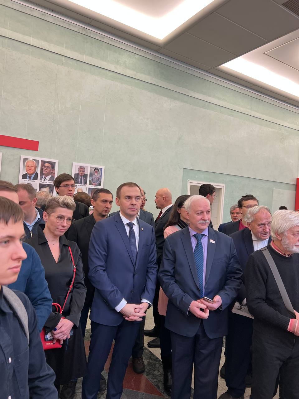 Комсомольцы Подмосковья на выставке в Государственной Думе