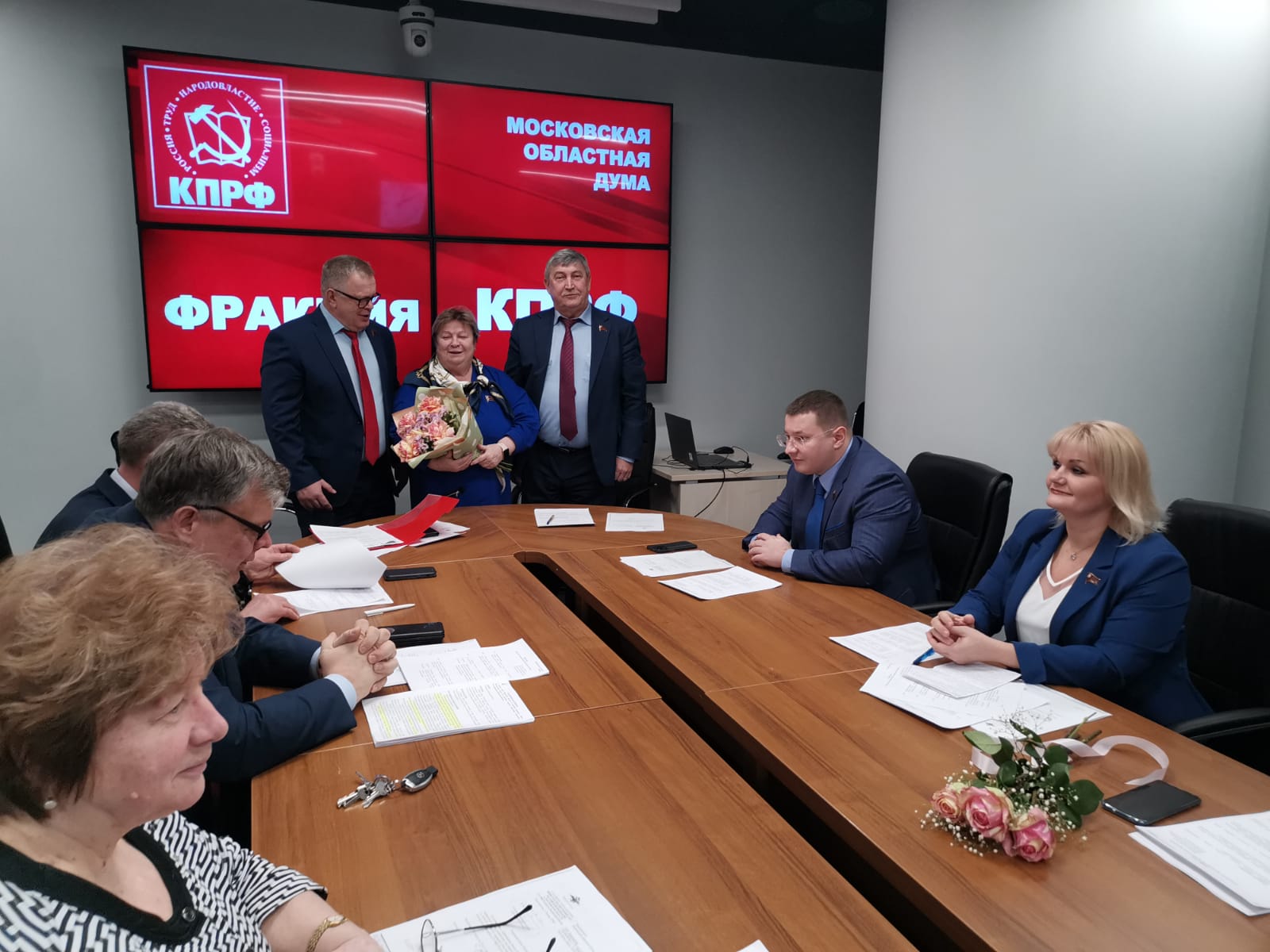 Работа фракции КПРФ в Московской областной Думе