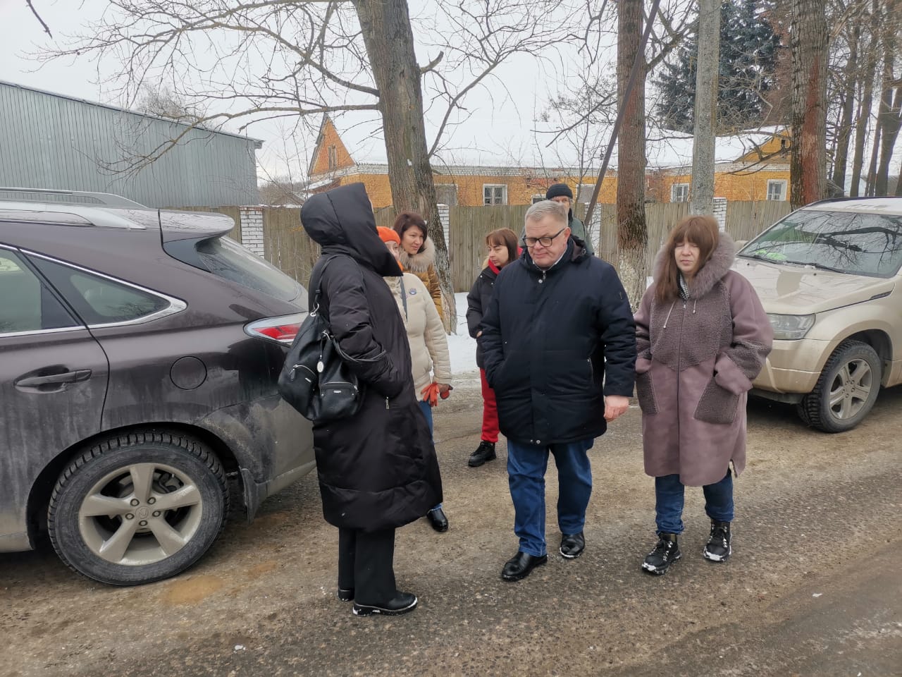 Руководитель фракции КПРФ в Мособлдуме Александр Наумов осмотрел участки строительства дублера МКАД в Видном
