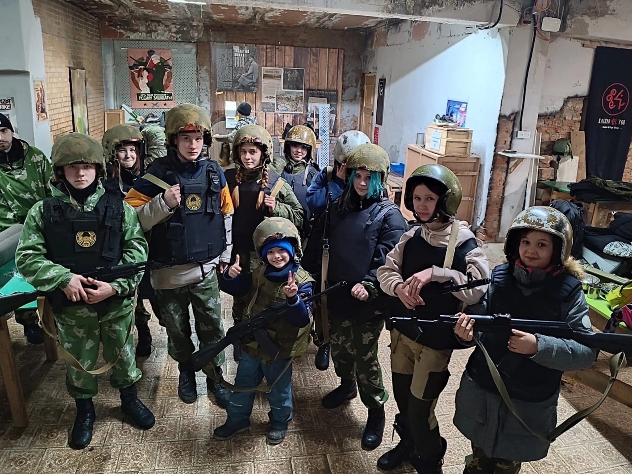 Военная подготовка для всех!