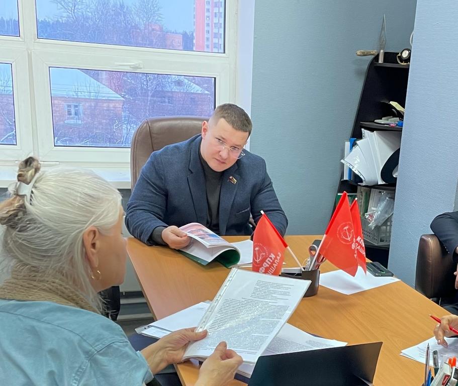 Депутат Мособлдумы от КПРФ Марк Черемисов провел очередной личный прием жителей г.о. Балашиха
