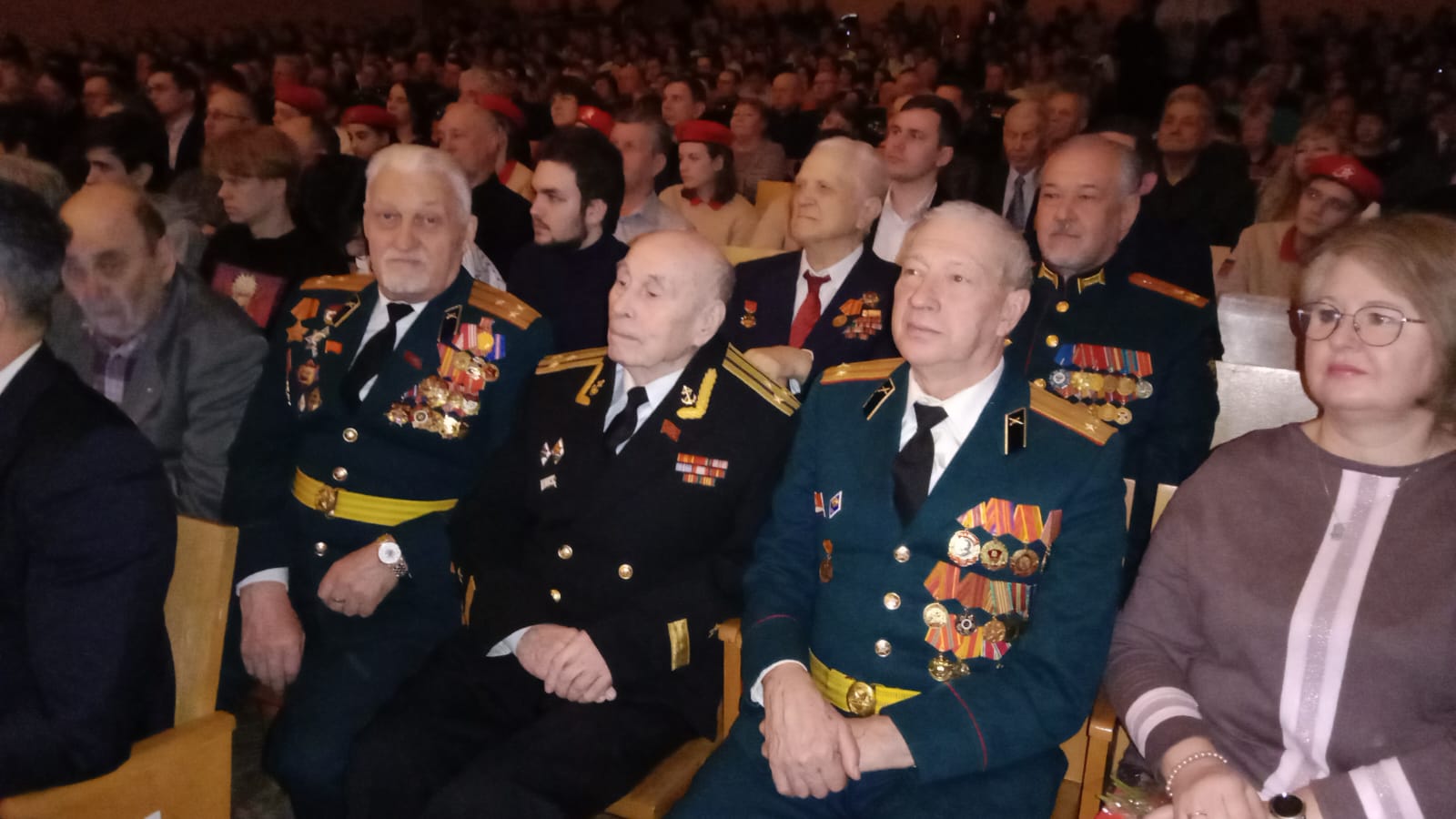Чествование защитников Отечества в Королёве