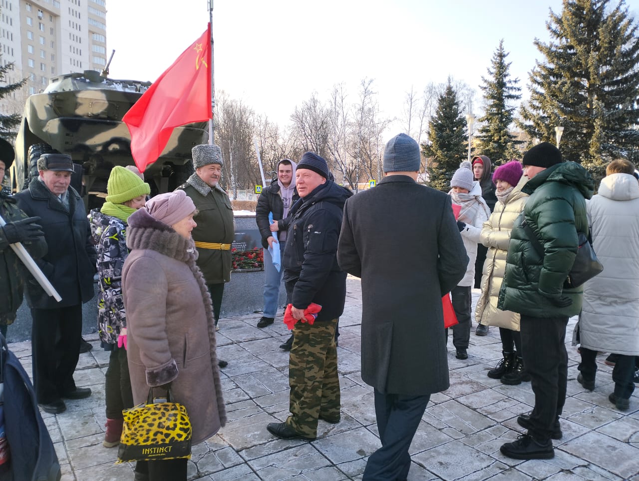 В Королёве увековечили память героев, павших в ходе специальной военной операции