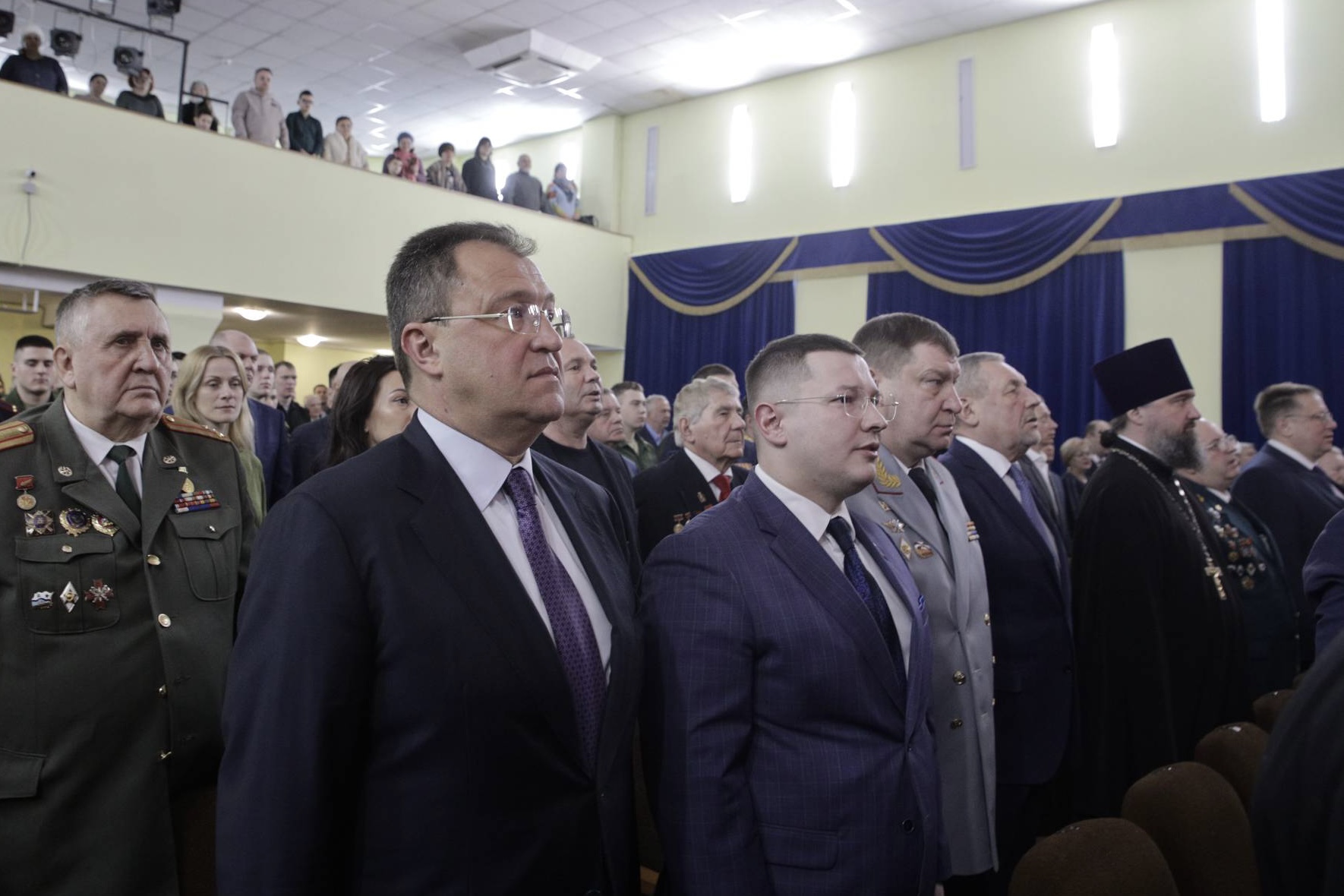 Депутат Мособлдумы Марк Черемисов принял участие в торжественном мероприятии ко Дню Защитника Отечества в Ногинске